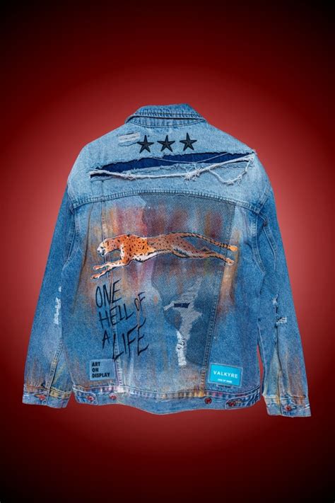 'MID-AIR MADNESS' VALKYRE HAND PAINTED JACKET – Valkyre