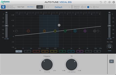 Auto-Tune Vocal EQ by Antares Audio Technologies - Vocal EQ Plugin VST3 ...