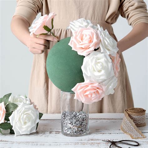 8" Green Floral Craft Foam Ball, DIY Smooth Foam Sphere For Flower ...