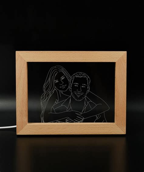 Custom Photo 3D Lamp, Photo LED Lamps, USB 3D Picture Frame
