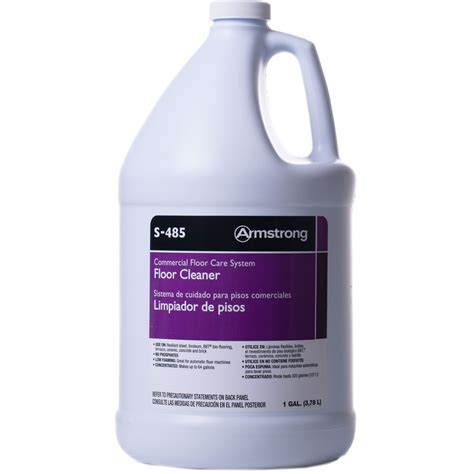 S-485 - 1 Gal No-rinse Commercial Floor Cleaner | Armstrong