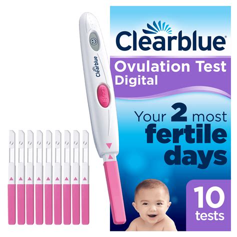 CLEARBLUE Digital Ovulation Test - 10 Tests - CITYPARA