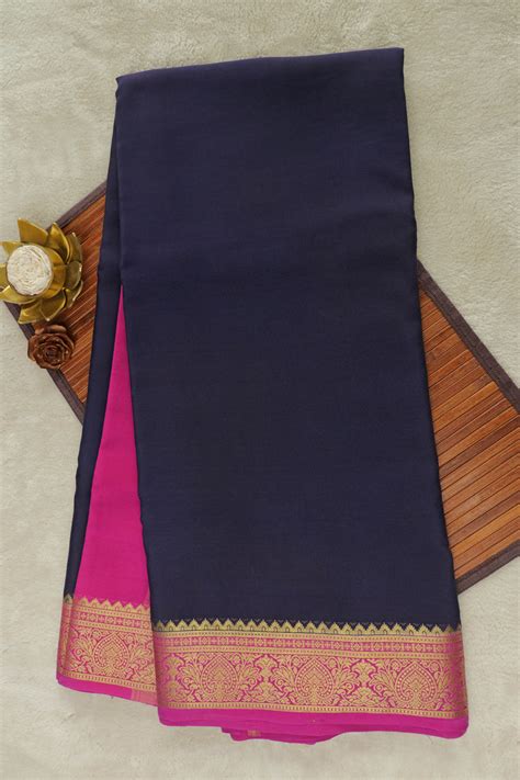 PURE MYSORE SILK SALE SAREE IN GOLD LACE ZARI