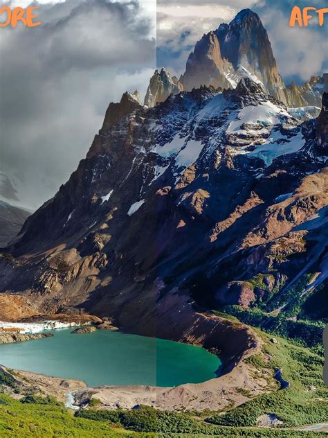 80 Landscape Lightroom Presets Exclusive Collection, Mobile Presets ...