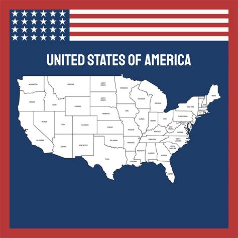United States of America Map 的图像结果