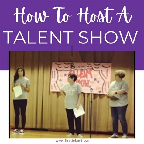 Talent Show Ideas