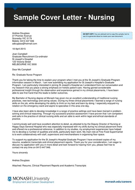 Job Application Cover Letter Nursing / I have just completed my nursing ...
