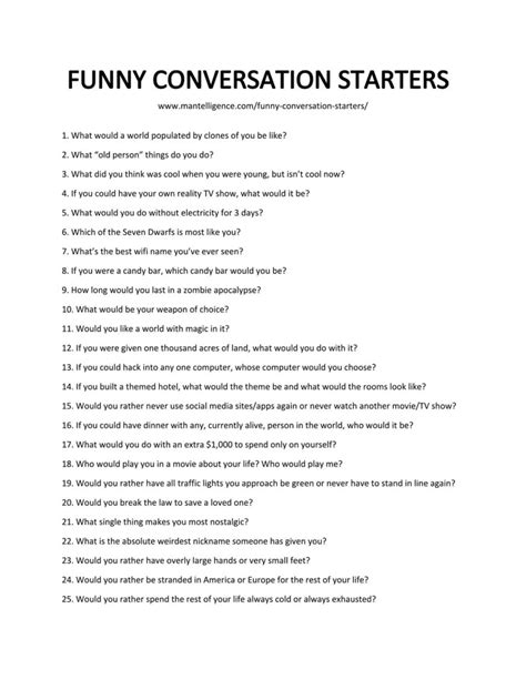 Image result for Random Conversation Starters