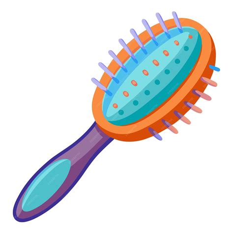 Hairbrush clipart vector art and illustration | Premium AI-generated vector