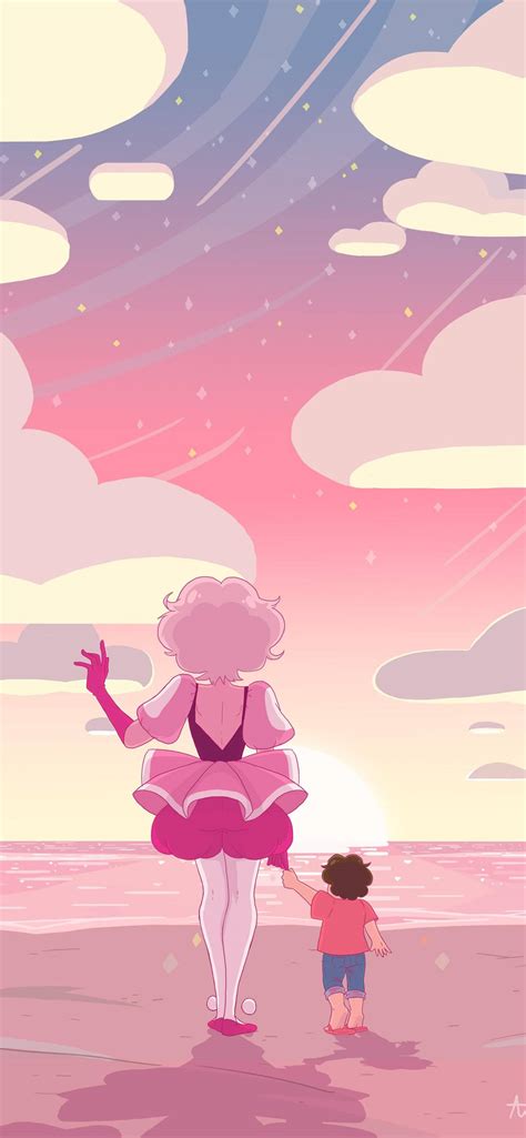 Download Rose Quartz And Steven Universe Ipad Wallpaper | Wallpapers.com