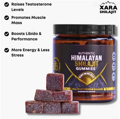 XARA® Authentic Shilajit Gummies – XARA Shilajit