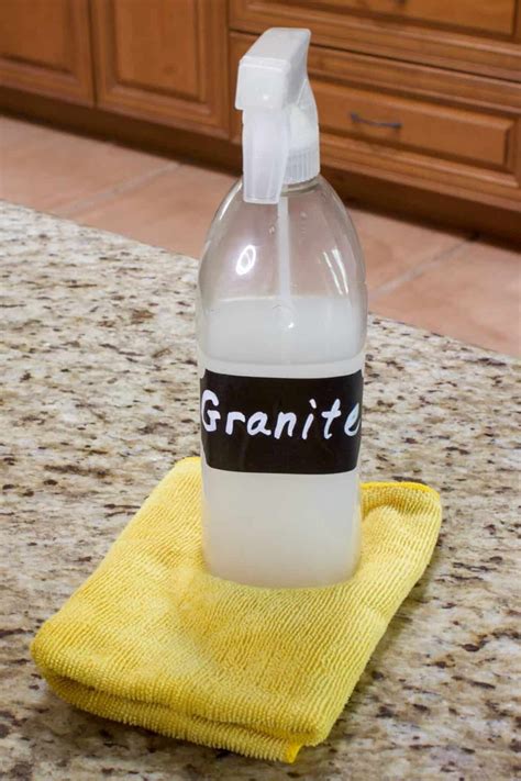 How to make homemade granite cleaner – Artofit
