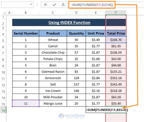 Image result for Using a Row Variable in an Excel Formula