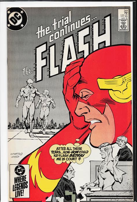 The Flash #344 (1985) The Flash | Comic Books - Copper Age, DC Comics ...