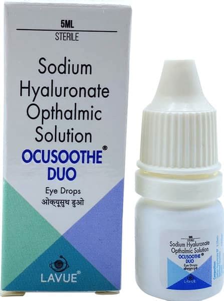 Ocusoothe Duo 0.1 %W/V Eye Drop (5): Uses, Side Effects, Price & Dosage ...