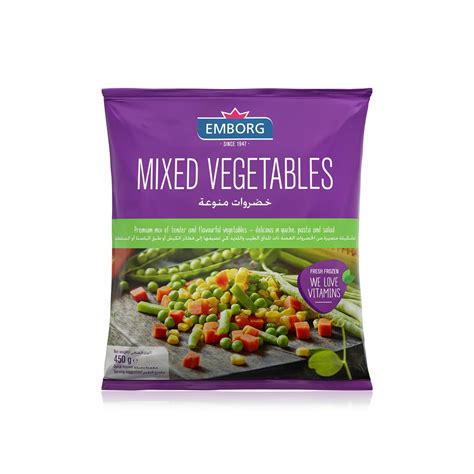 Emborg Frozen Mixed Vegetables 450G - Spinneys United Arab Emirates