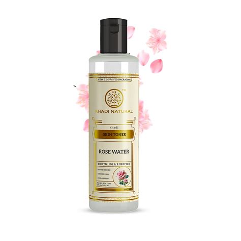 Buy Khadi Natural Rose Water Herbal Skin Toner| Keeps skin scented and ...