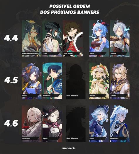 찌라시) 4.4, 4.5, 4.6 픽업 - 원신 - 에펨코리아