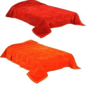 Guru Kirpa Textiles Solid Double Mink Blanket for Mild Winter - Buy ...