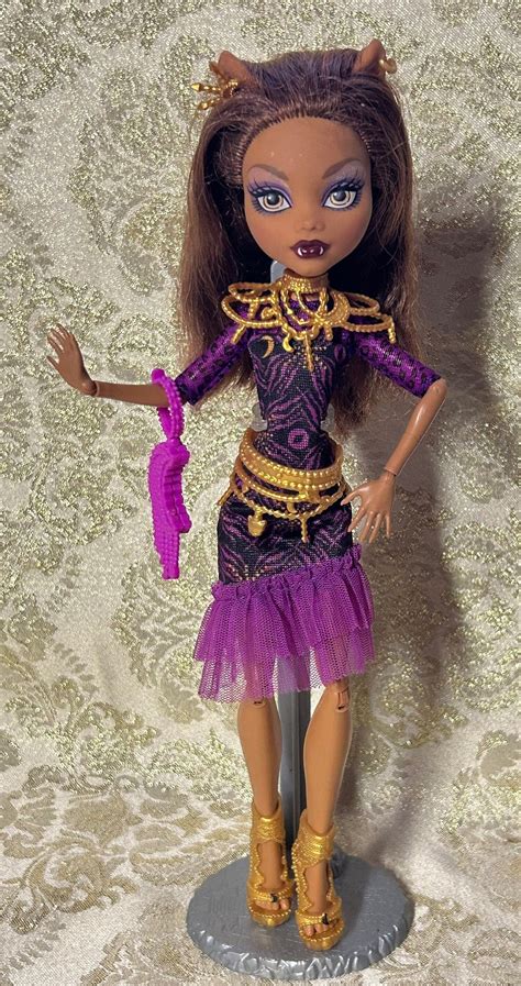 Monster High Doll Clawdeen Wolf Frights, Camera, Action, Original ...