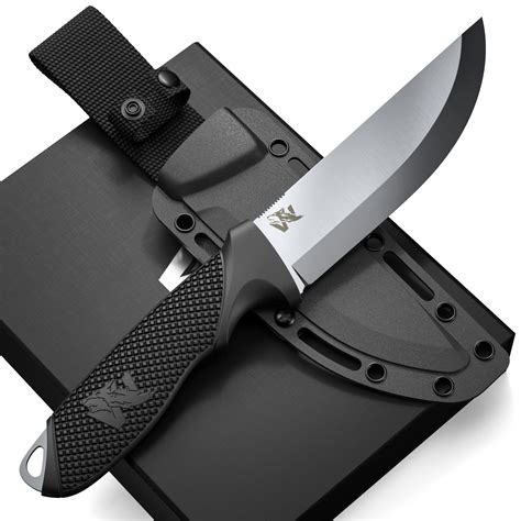 W Scandi Full Tang Bushcraft And Camping Knife Fixed Blade | Desertcart ...
