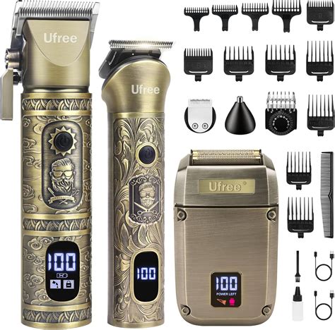 Amazon.com: Ufree Hair Clippers for Men Professional, 3 in 1 Beard ...