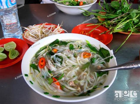 Vietnamese Pho Bo soup, Stock Photo, Picture And Royalty Free Image ...