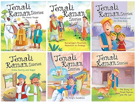 Buy TENALI RAMAN STORIES (SET OF 6 BOOKS) Book Online at Low Prices in ...