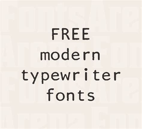 Typewriter Fonts Vera Type Font By Lukas Krakora FontRiver