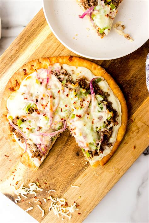 Ground Beef Pizza - Our WabiSabi Life