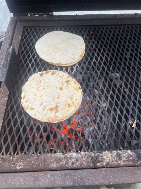 Need a snack during a long cook, quesadillas are the answer. : r/grilling