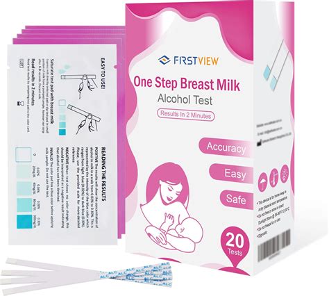 Amazon.com: Natureland Test Strips for Alcohol Detection in Breast Milk, Accurate Result in 10 ...