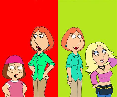 Family Guy Lois And Meg Comparison by raffaelecolimodio on DeviantArt