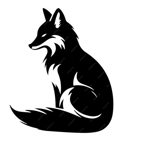 Silhouettes Of Foxes