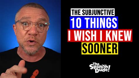 The Spanish Suubjunctive