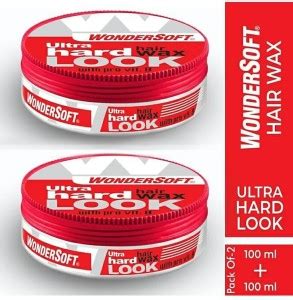 Wondersoft Hard Look & Ultra Hard Look Hair Wax Hair Wax (200 ml) 200 ...