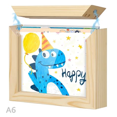 Kids Artwork Display & Storage Frame - A6 – Kids Clap.in
