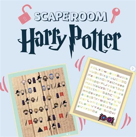 Profes Papel Tijera Escape Room Harry Potter