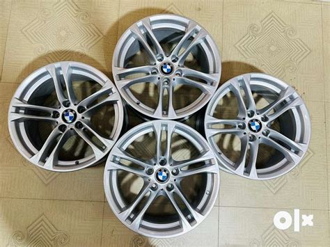 18” ORIGINAL BMW M Sports stragged alloys set of 4 120 pcd - Spare ...