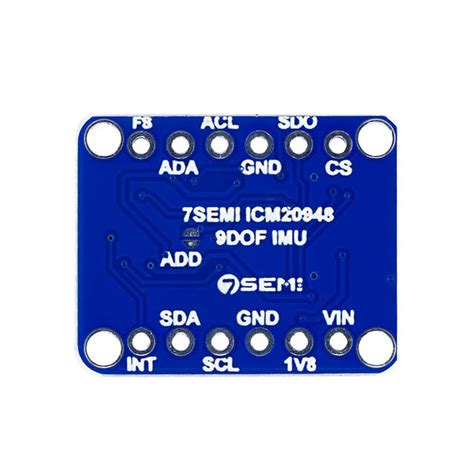 7Semi ICM-20948 9DoF IMU Breakout (MPU-9250 Upgrade) – Indian Hobby Center