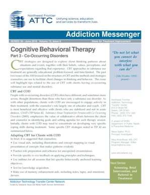 Fillable Online lib adai uw Cognitive-Behavioral Therapy Part 3 - the ...