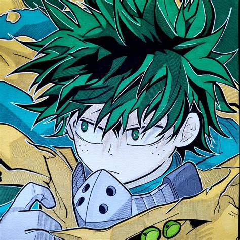 My draw of Deku : r/MyHeroAcadamia