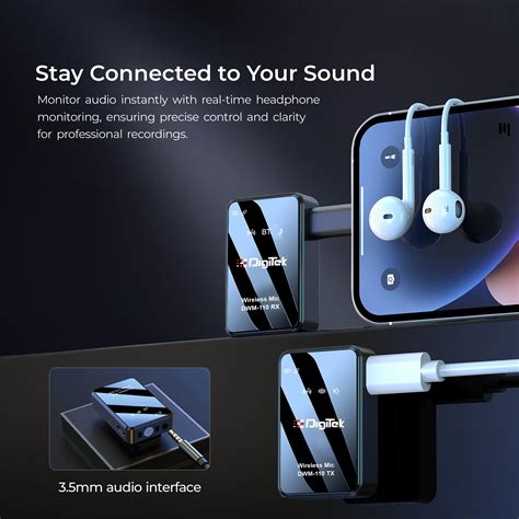 Buy Digitek® (DWM-110) 2-in-1 Wireless Microphone System with 2.4GHz RF ...