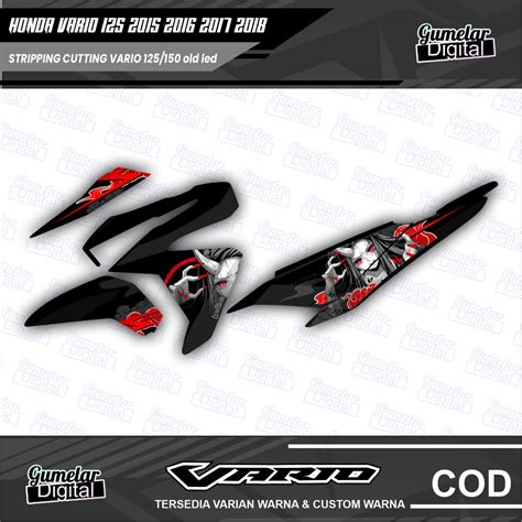 Jual STRIPPING SIMPEL HONDA VARIO 125 150 LED OLD NEZUKO DEMON SLAYER ...
