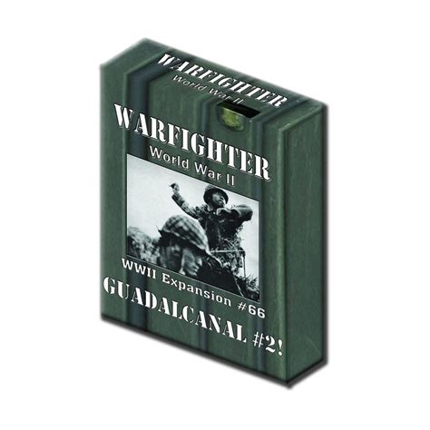 Buy Warfighter: WWII Expansion 66 – Guadalcanal 2 - Dan Verssen Games ...