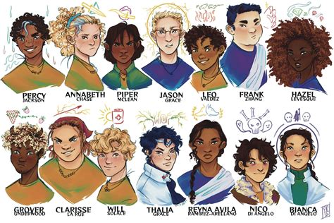 Heroes of olympus girls by estavs on deviantart – Artofit