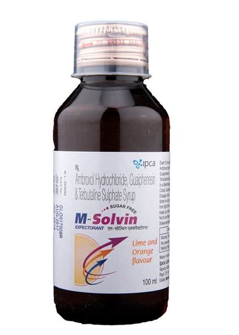 M-Solvin - Bottle of 100 ml Syrup : Amazon.in: Fashion