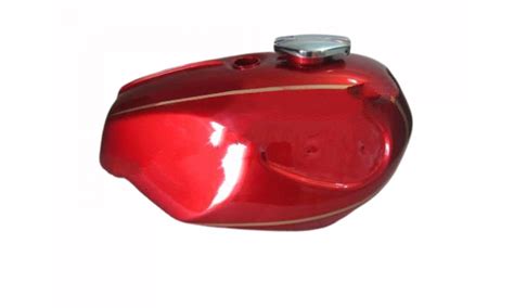 BSA A65 SPITFIRE FIREBIRD CHERRY PAINTED ALUMINIUM PETROL TANK 1960'S ...