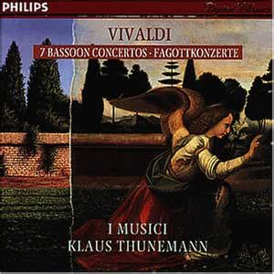 Vivaldi: 7 Bassoon Concertos: Klaus Thunemann, I Musici: Amazon.in: Music}
