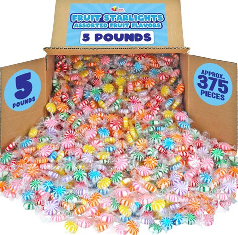 Amazon.com : Assorted Fruit-Filled Hard Candy - 6 Pounds - Fruit ...